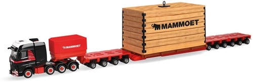 Mammoet MB Actros SLT with heavy duty trailer + load