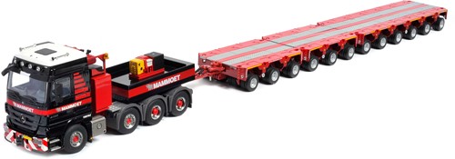 Actros 8x4 4165 SLT + 12-Axle Scheuerle trailer