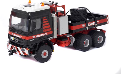 MB Actros 6x6 with ballast box