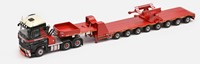Mammoet MB Arocs 6x4 + 8 Axle Semi lowloader + 11200 saddles-2