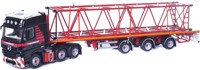 Mammoet MB Actros2 6x2 + 3 Axle Flatbed + Boom Kobelco-3