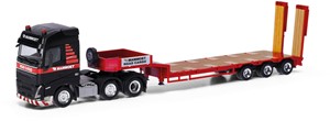 Volvo FH GL 2020 low boy semitrailer truck 3A/3A 