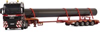 Mammoet MAN TGX XXL 6x2 + 4 axle low loader + pipe-3