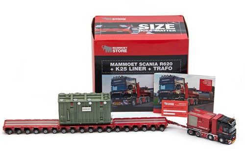 Mammoet Scania R620 + K25 18 liner + Trafo-3
