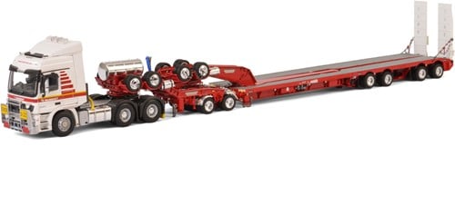 Mammoet MB Actros 6x4+ Drake 2x8 Dolly + 4x8 trailer