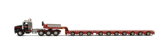 Mammoet Kenworth T800 + lowloader -3