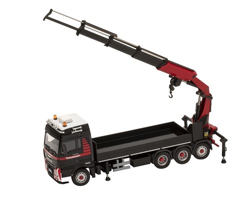 Mammoet MAN TGX with load crane-3