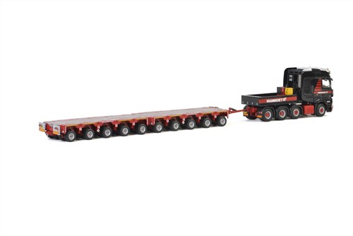 Mammoet MB Actros SLT 8x4 + intercombi Scheuerle set 5+5-2