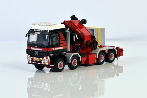 MAMMOET MB ACTROS MP3 L 8x8 + PALFINGER PK 150002 SH + BALLAST