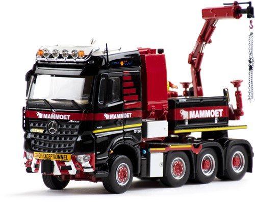 Mammoet MB Arocs 8x4 with ballastbox + Fassi crane-3