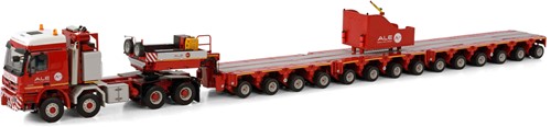 ALE MB Actros 8x8 with ballastbox + 14 axle Scheuerle set 