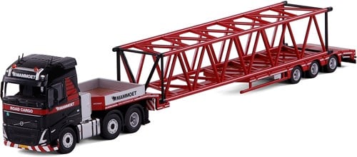 Mammoet Volvo 6x2 FH5 with 3 axle Faymonville lowloader