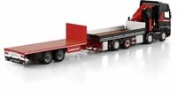 Mammoet Scania R Highline 8x2 + load crane with 2 mid axle flatbed trailer-2