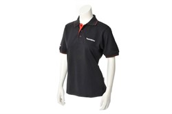 Mammoet polo zwart vrouw