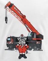 Mambo Crane T-shirt white-2