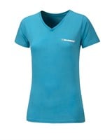 Mammoet Vrouwen T-shirt Aqua Blauw