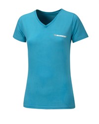Mammoet Vrouwen T-shirt Aqua Blauw