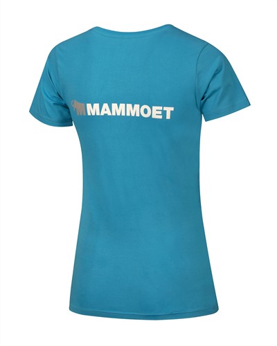 Mammoet Damen T-Shirt Aqua Blau-2