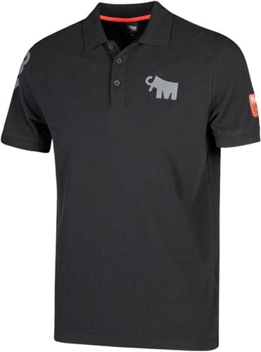 Mammoet Leuna polo zwart