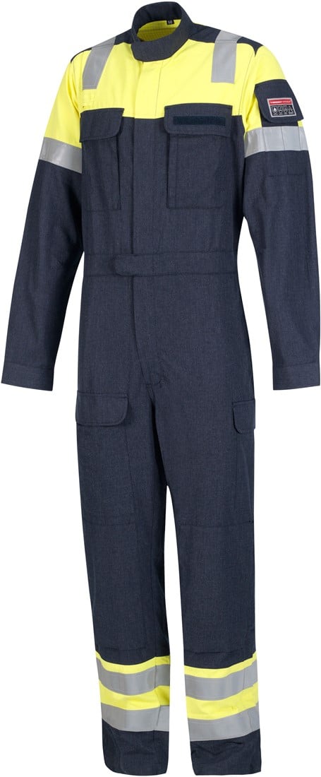 Inherent FR coverall yellow navy