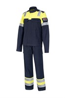 Inherent FR broek geel/blauw-3