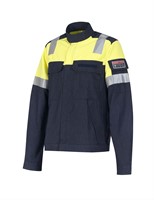 Inherent FR jacket yellow/navy
