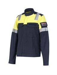 Inherent FR werkjas geel/blauw