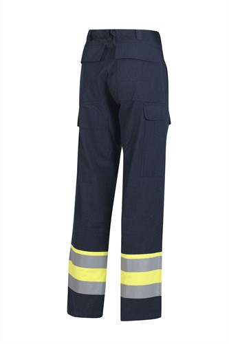 Inherent FR broek geel/blauw-2