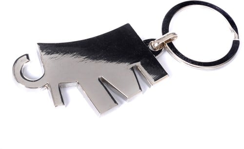 Mammoet metalen logo sleutelhanger