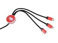 Mammoet 3 in 1 oplaad kabel