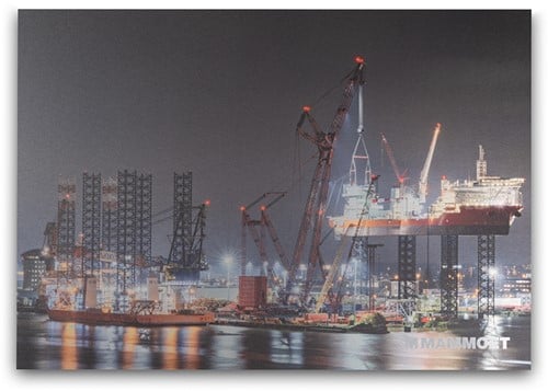 Mammoet HLT A2 aluminium bord