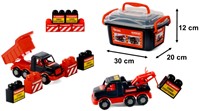 Mammoet Mini Trucks with Bricks-3