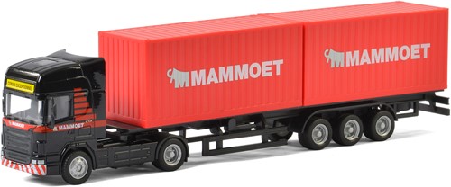 Mammoet Vrachtwagen met Containers