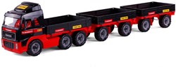 Mammoet-LKW mit Anhänger