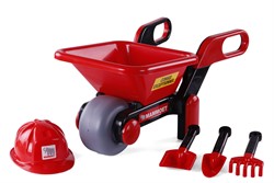 Mammoet Wheelbarrow with Helmet & 3 Tools
