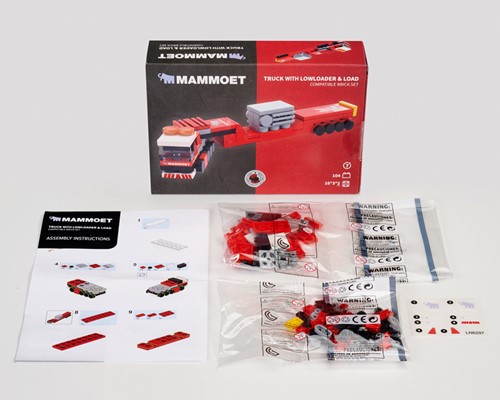 Mammoet Truck with Lowloader & Load-2
