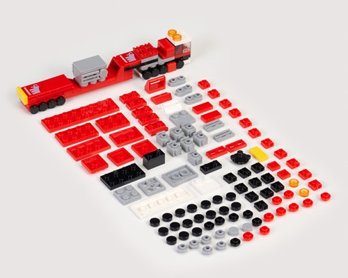 Mammoet Truck with Lowloader & Load-3