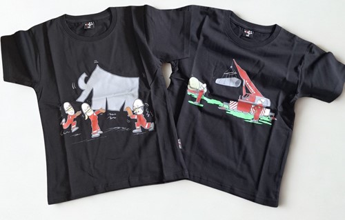 Mammoet Kids Cartoon T-shirt 2 pack-3
