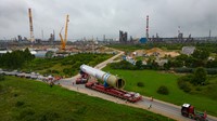 Mammoet MB Arocs with 72 axle lines with K25 + turntables