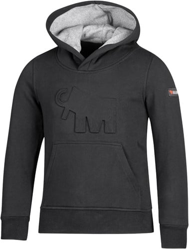 Mammoet Kapuzenpullover Kinder schwarz