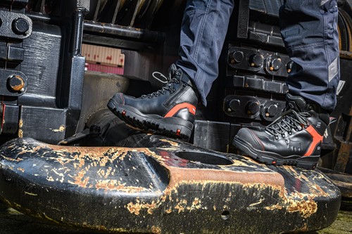 Mammoet Anchor mid high safetyshoe + zip S3-3