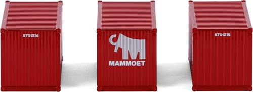 Mammoet containers set IV