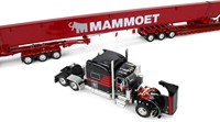 Mammoet Peterbilt 379 with Fontaine beam transport 