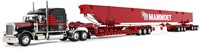 Mammoet Peterbilt 379 with Fontaine Beam transport