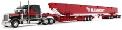 Mammoet Peterbilt 379 with Fontaine Beam transport