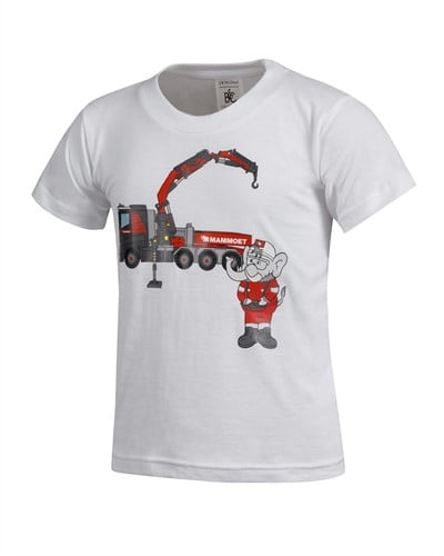 T-shirt kids mambo truck white 