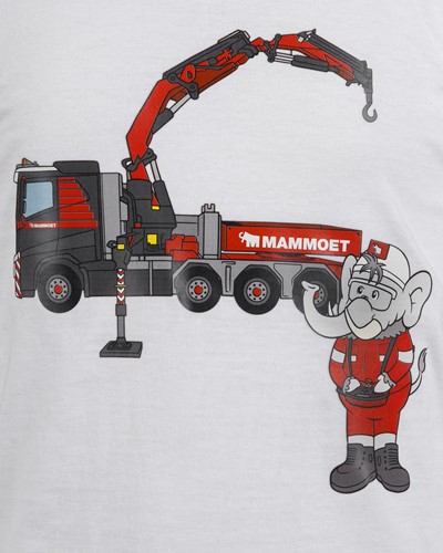 T-shirt kids mambo truck white -2