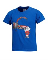 Mambo T-shirt autolaadkraan blauw