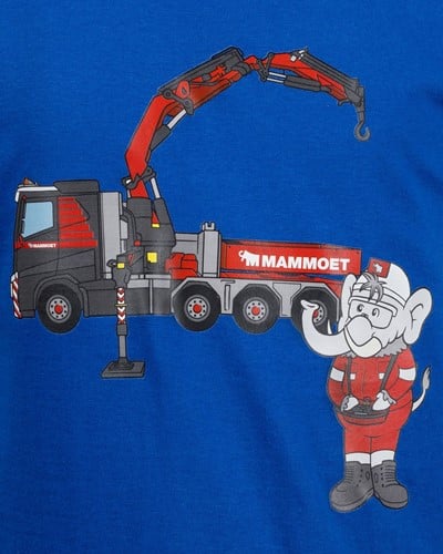 Mambo load crane t-shirt blue-2