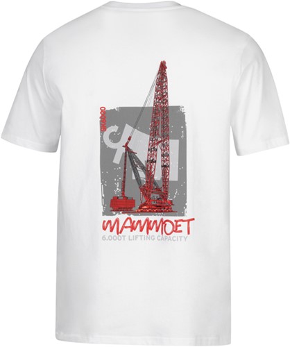 Mammoet SK6000 T-shirt Wit-2